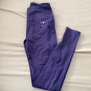 Gymshark Sleek Sculpture Leggings in Rich Purple